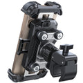All-Metal Dual-Dampener Motorcycle Phone Mount - image 1