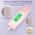 Mini Electric Shaver Safe Skin-Friendly Floating Blade System Compact Men & Women Razor