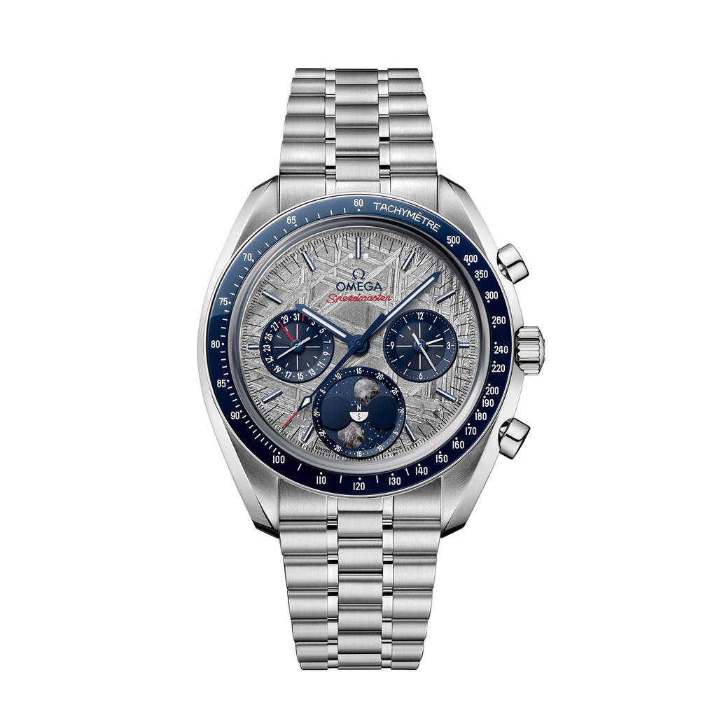 Unworn, Speedmaster Moonphase, Stainless Steel, Chronograph, 43 mm, Ref# 304.30.43.52.06.001, box and papers