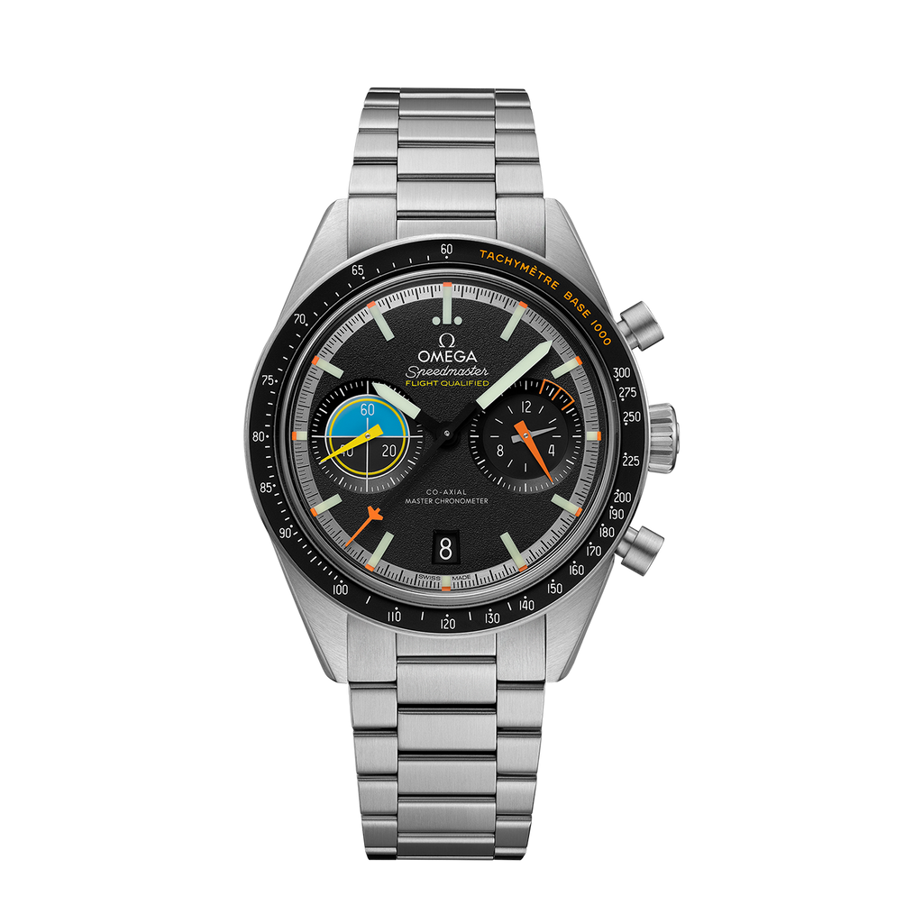 Unworn, Speedmaster Pilot, Stainless Steel, Chronograph, 40.85 mm, Ref# 332.10.41.51.01.002, box and papers