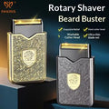 Pakiss Electric Rechargeable Shaver -High-Speed Reciprocating Razor with Smart Color Display, Wet & Dry Electric Shaver Gift for Men