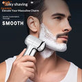 Pakiss Metal Body Reciprocating Electric Shaver -Portable Travel Razor for Men