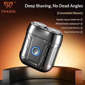 Pakiss Mini Portable Electric Shaver - Compact Travel Razor for Men