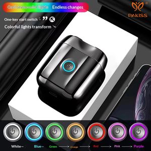 Pakiss Mini Dual-Head Electric Shaver Portable Travel Razor for Men