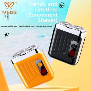 Pakiss Mini Electric Shaver - Portable Travel Razor for Men