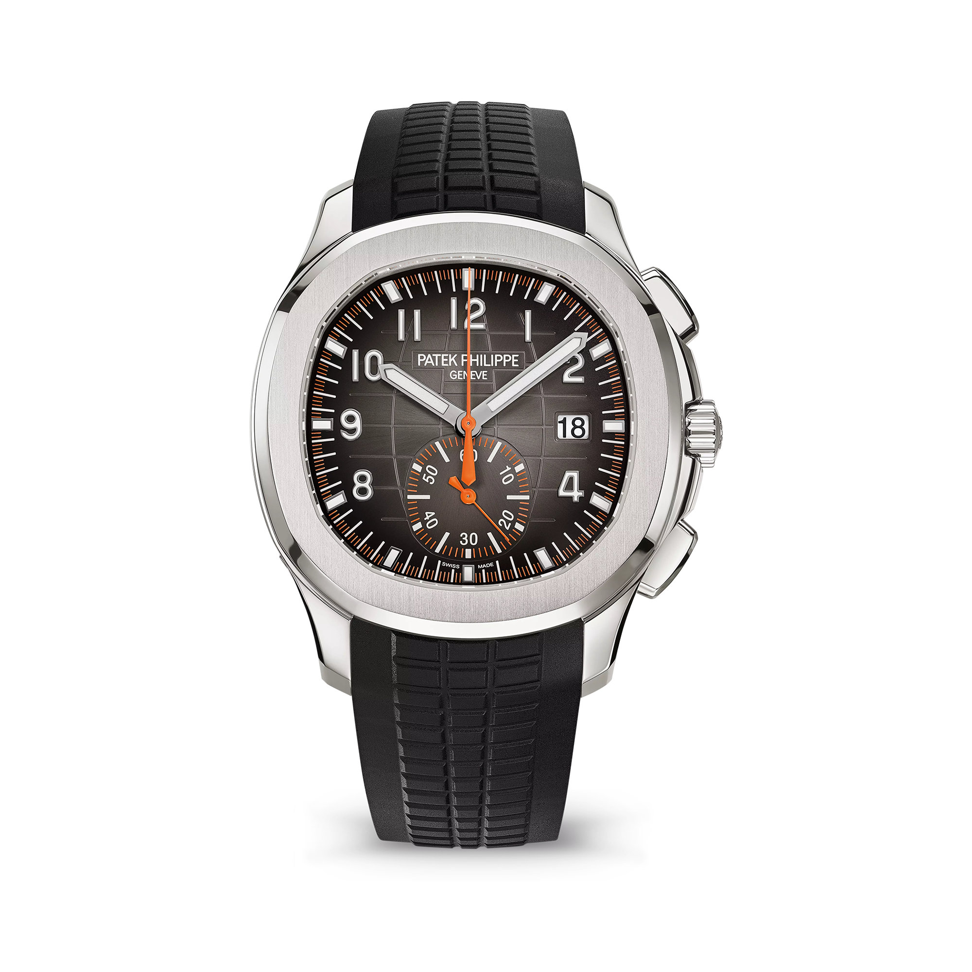Aquanaut Chronograph, Stainless Steel, 42, 2mm, Ref# 5968A-001