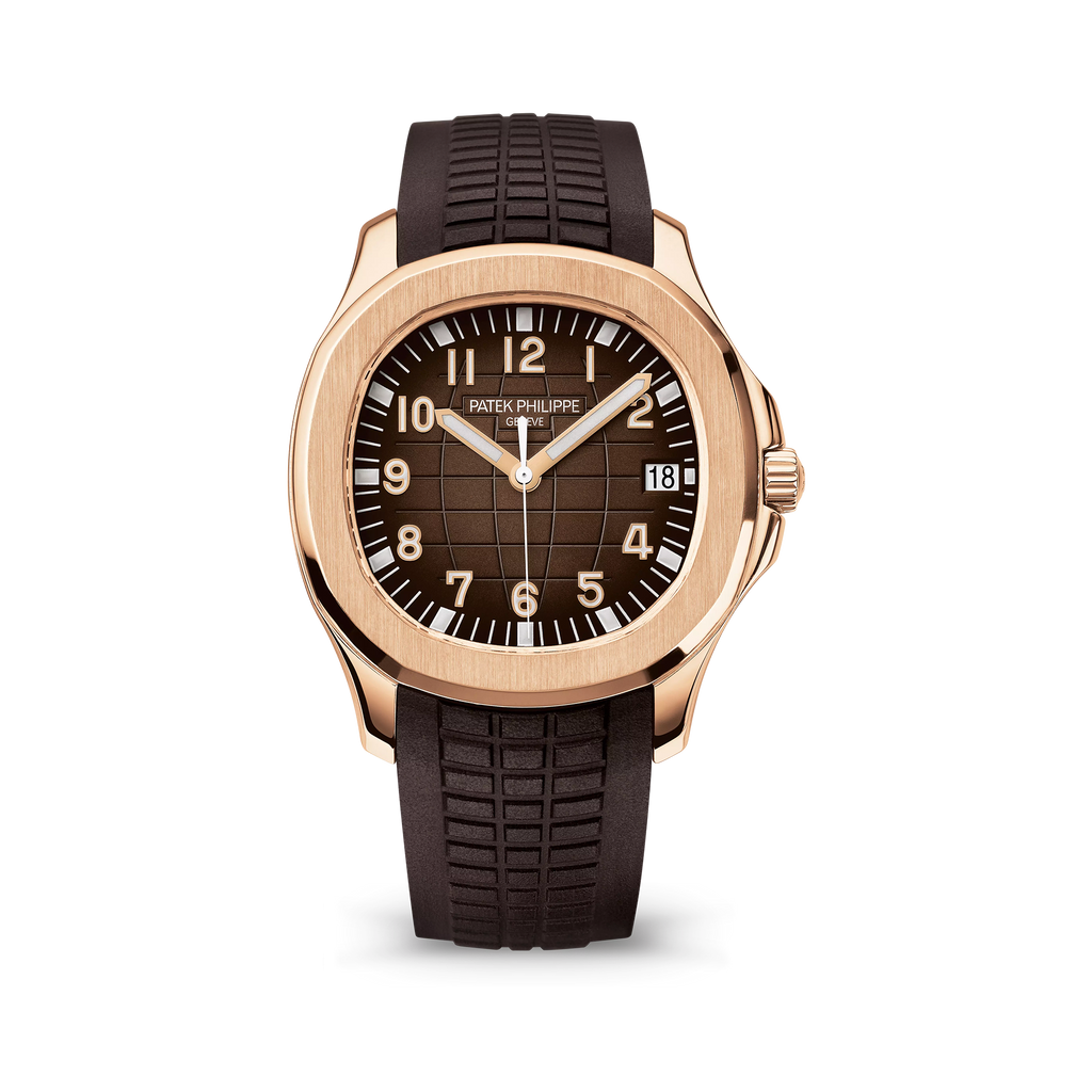 Aquanaut Date, Sweep Seconds Watch, 18k Rose Gold 40, 8mm, Ref# 5167R-001