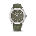 Aquanaut Jumbo Date, Sweep Seconds, 18k White Gold, 42, 2 mm, Ref# 5168G-010