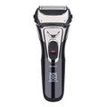 Reciprocating Full Body Washable Three-Head Electric Shaver Men's Home Hotel Pop-up Beard Hair Trimmer