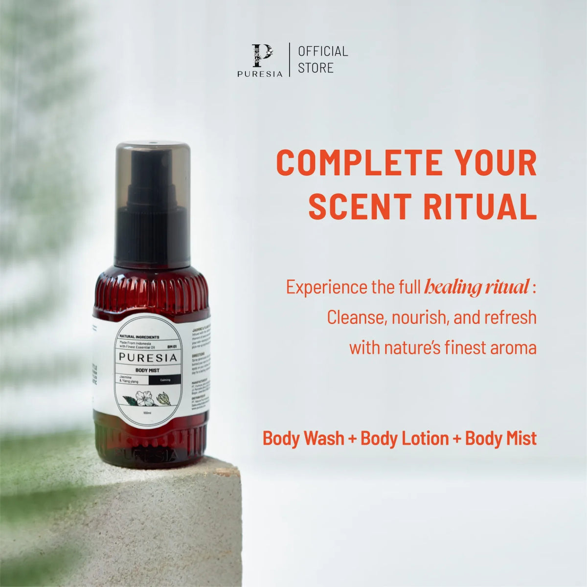 Vanilla Mint Vegan Body Mist Spray, 100 ml, Long-Lasting Scent - image 5