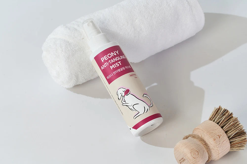 Simple Peony Anti-Tangling Mist for Dog Grooming, 150 ml Bottle - image 3