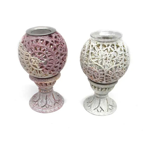 Aromatic Stone Aroma Oil Essential Burner Non-electric Handmade Letterpress Printed