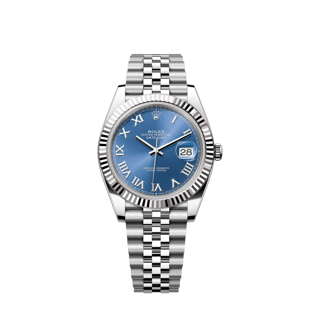 Datejust 41, Stainless Steel and 18k White Gold, 41mm, Ref# 126334-0026