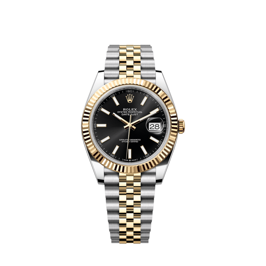 Datejust 41, 18k Yellow Gold and Stainless Steel, 41mm, Ref# 126333-0014