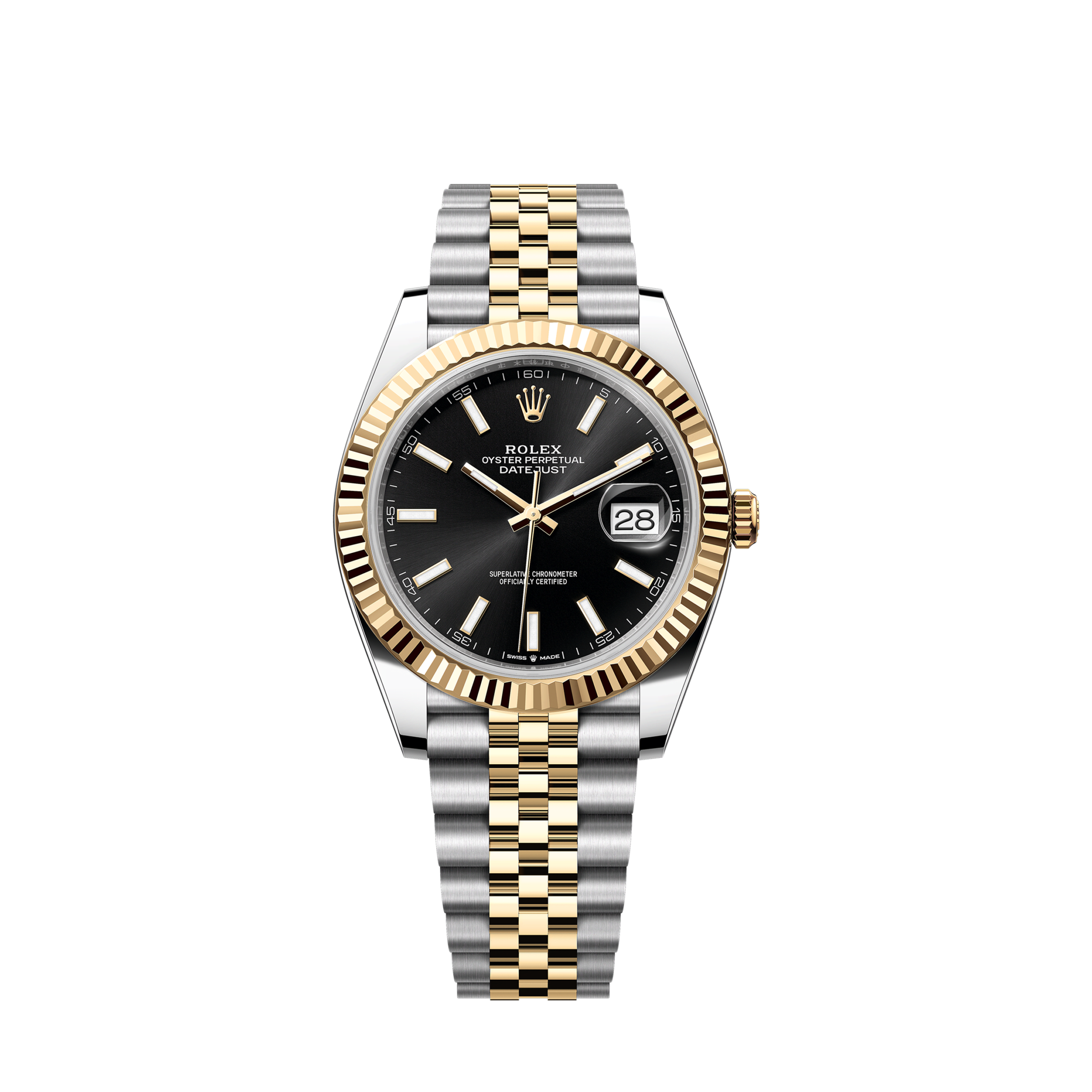 Datejust 41, 18k Yellow Gold and Stainless Steel, 41mm, Ref# 126333-0014