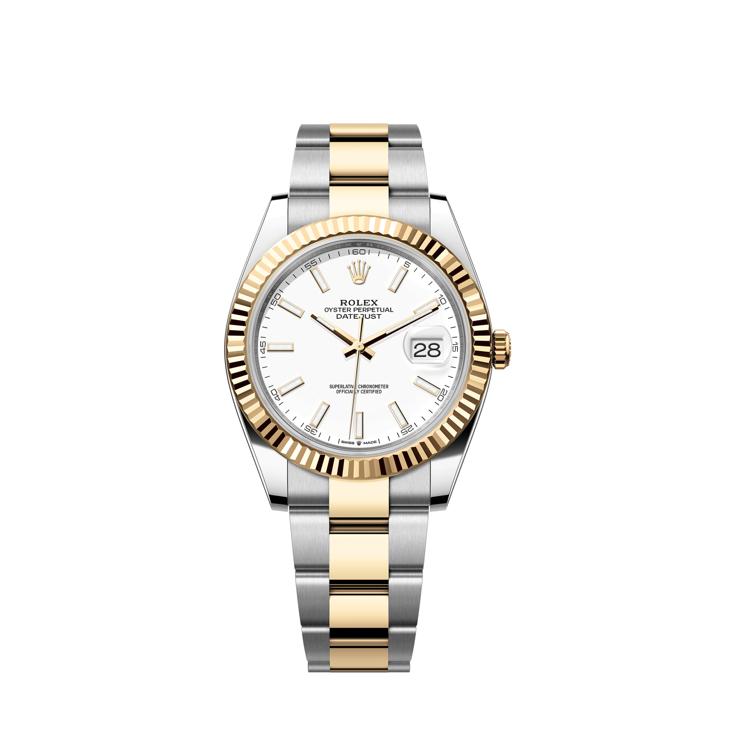 Datejust 41 Oystersteel and yellow gold Ref# 126333-0015