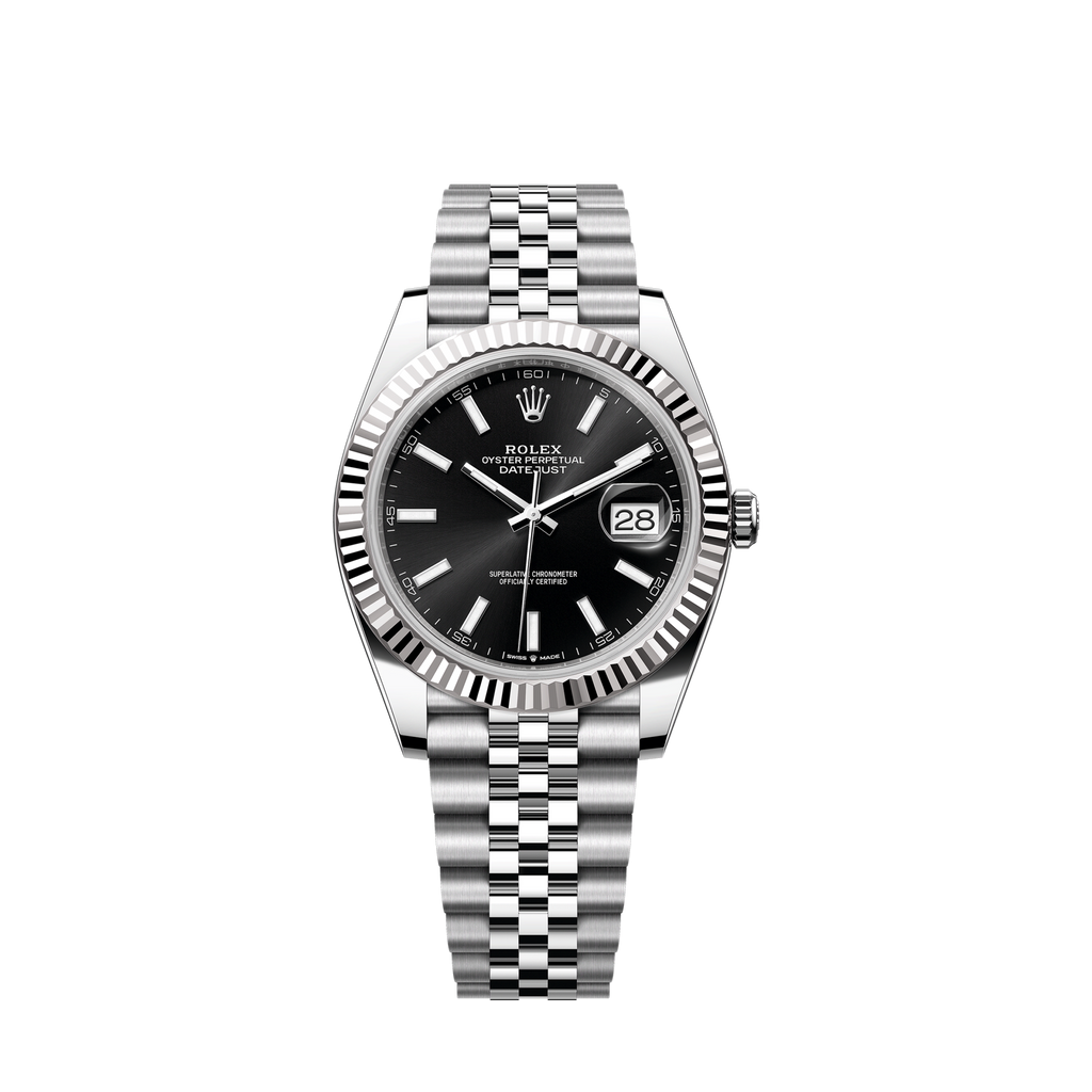 Datejust 41 Oystersteel and white gold Ref# 126334-0018
