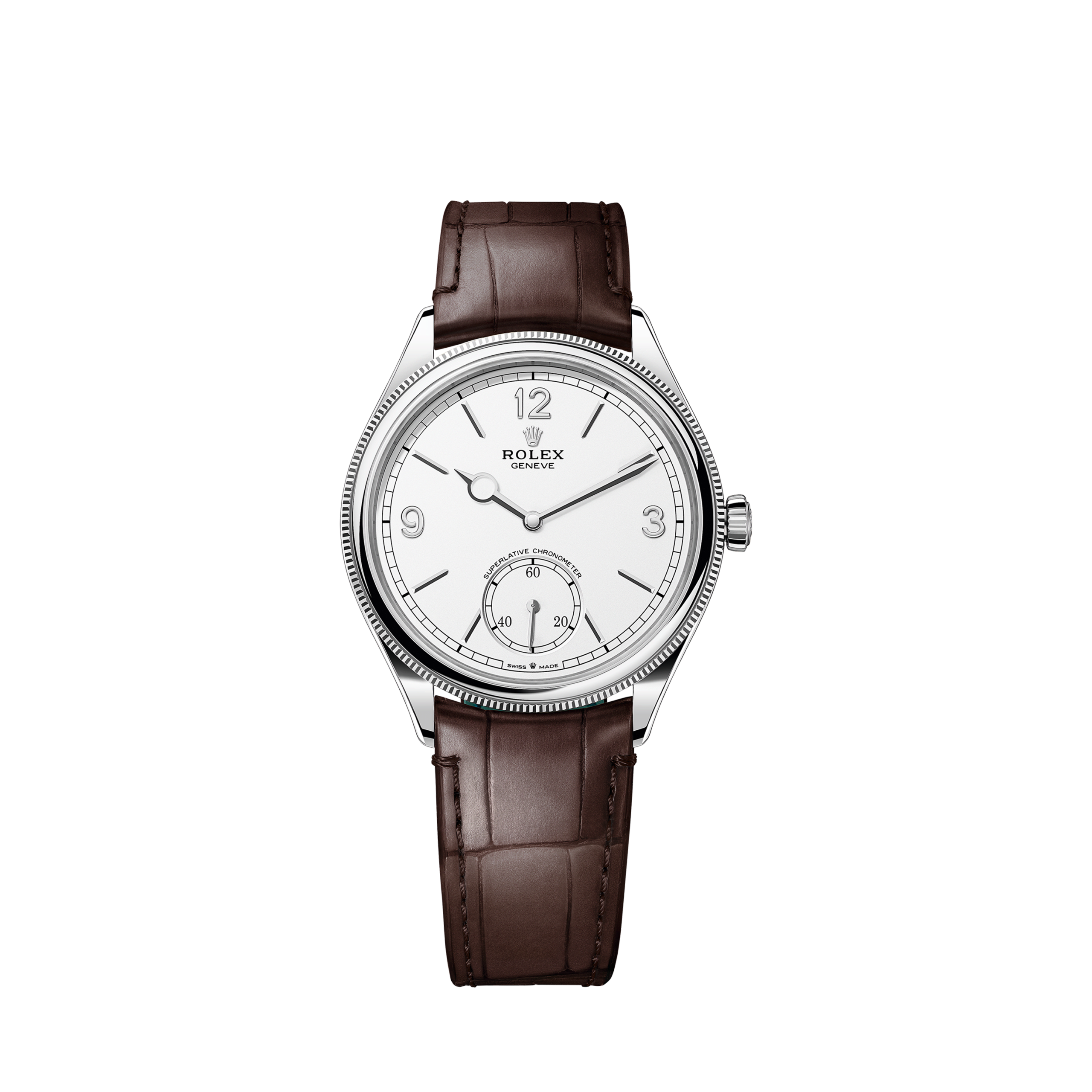 Perpetual 1908, 39mm, 18k White Gold, Ref# 52509-0006