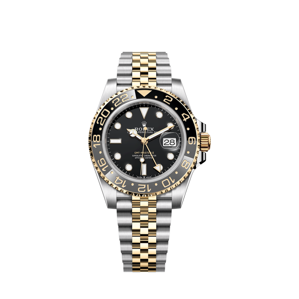 GMT-Master II, 40mm, Oystersteel and 18k Yellow Gold, Ref# 126713GRNR-0001