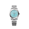 Oyster Perpetual 36, Turquoise blue dial, 36mm, Oystersteel Ref# 126000-0006