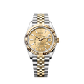 Sky-Dweller, 42mm, Oystersteel and 18k Yellow Gold, Champagne, Jubilee, Ref# 336933-0002