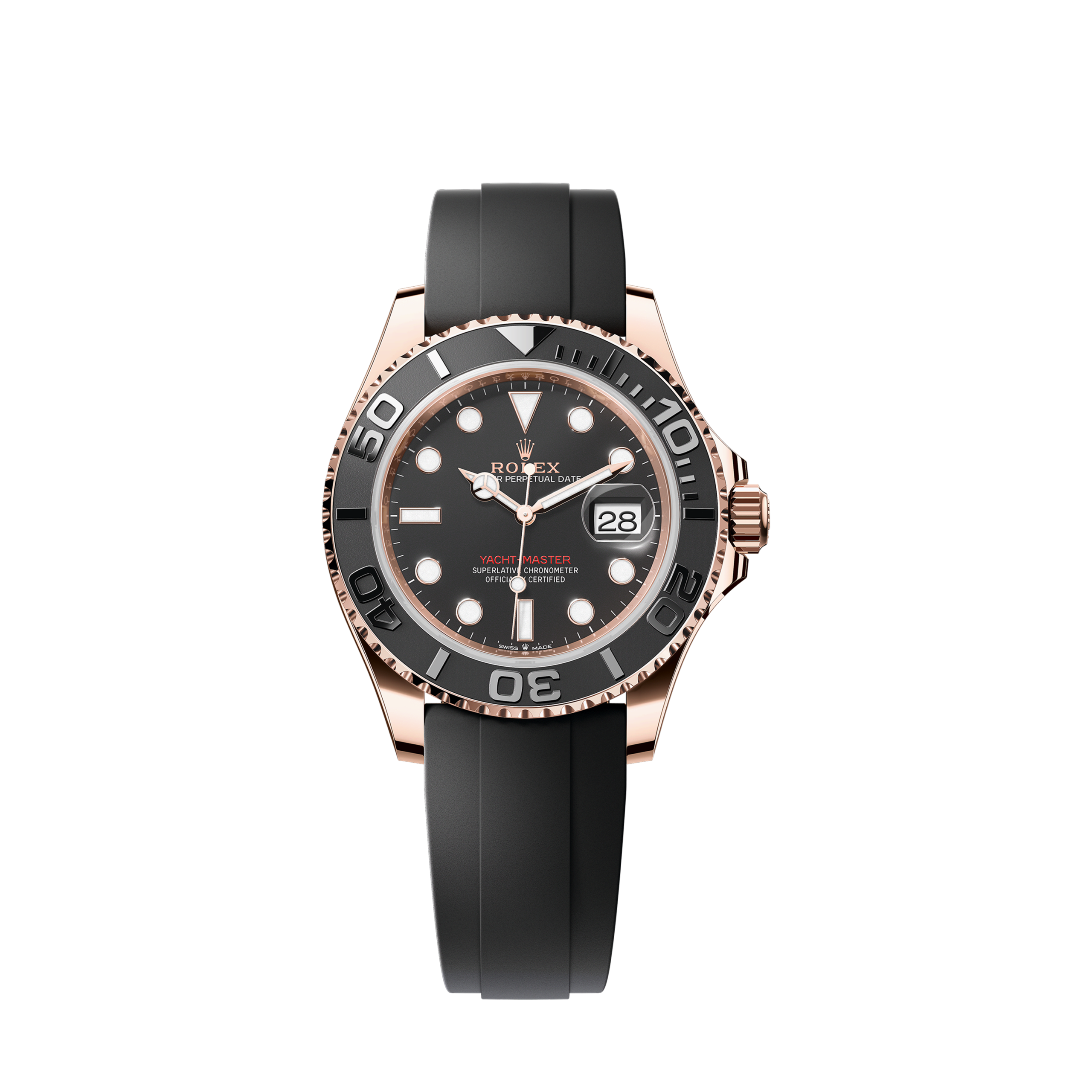 Yacht-Master 40, 18k Everose Gold, 40mm, Ref# 126655-0002