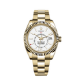 Sky-Dweller 42mm, 18k Yellow Gold, Ref# 326938-0005