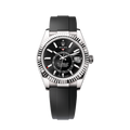 Sky-Dweller, 42mm, 18k White Gold, Ref# 336239-0002