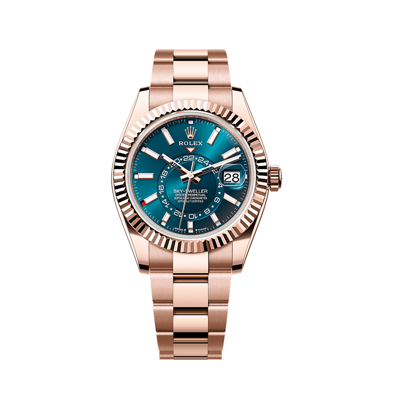 Sky-Dweller, 42mm, 18k Everose Gold, Ref# 336935-0001