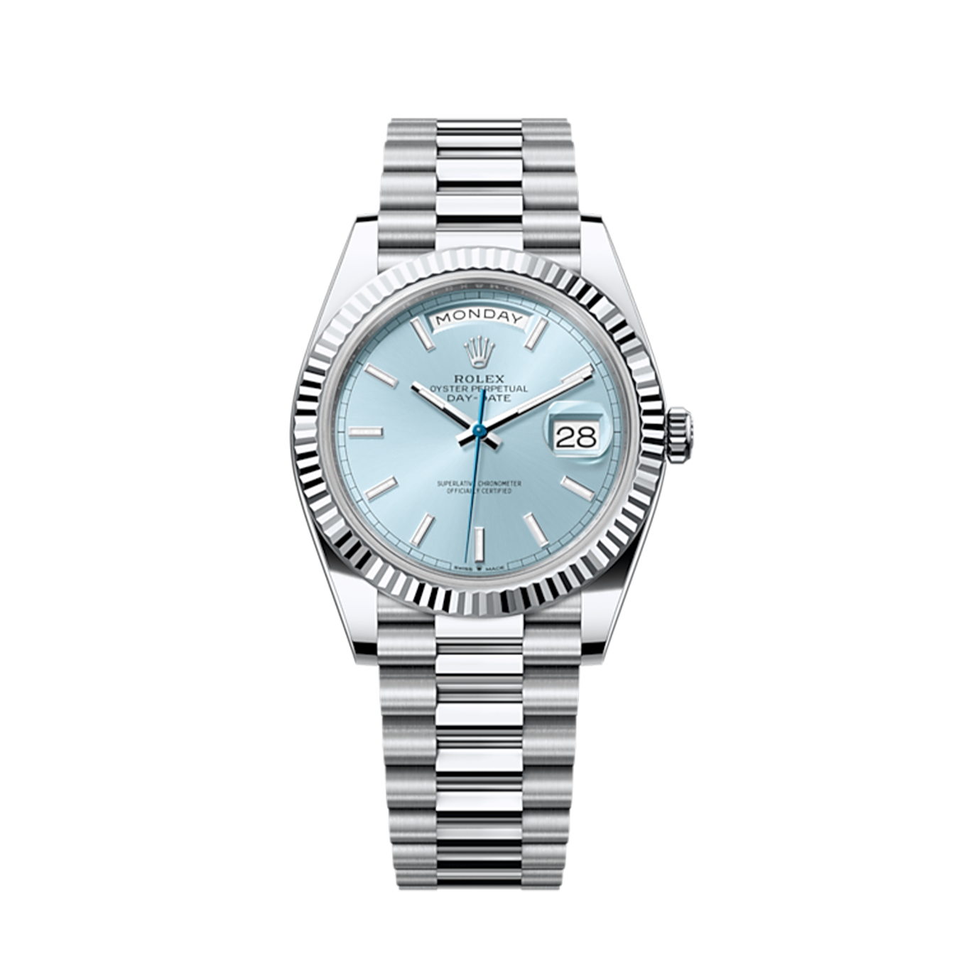 Day-Date 40, Platinum, 40mm, Ref# 228236-0018