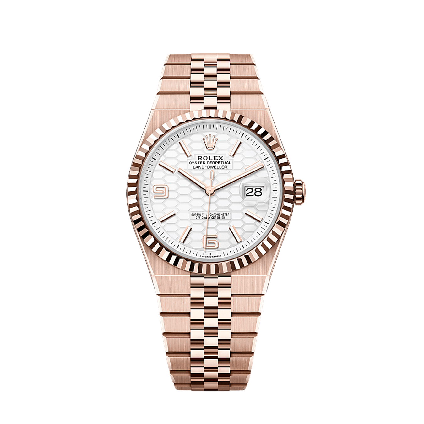 Land-Dweller 40mm Oyster Everose Gold M127335-0001