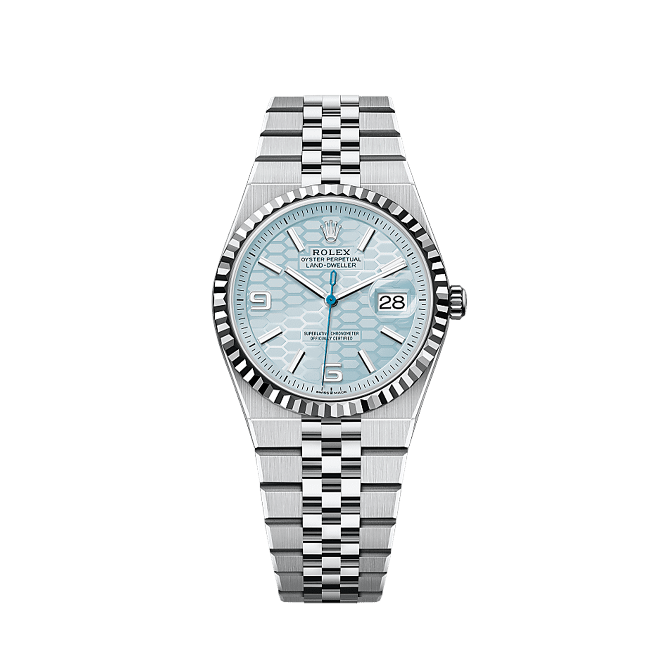 Land-Dweller 36mm Oyster Platinum M127236-0001