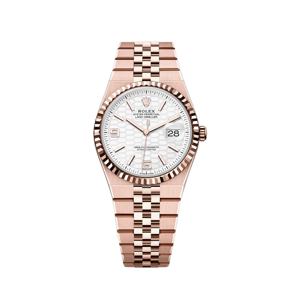 Land-Dweller 36mm Oyster Everose Gold M127235-0001