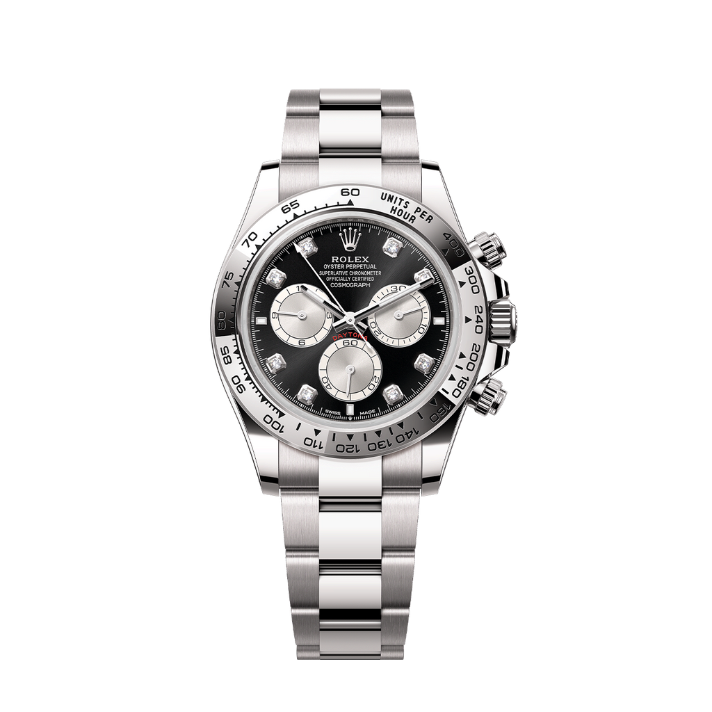 Cosmograph Daytona 40mm, 18k White Gold, Ref# 126509-0002
