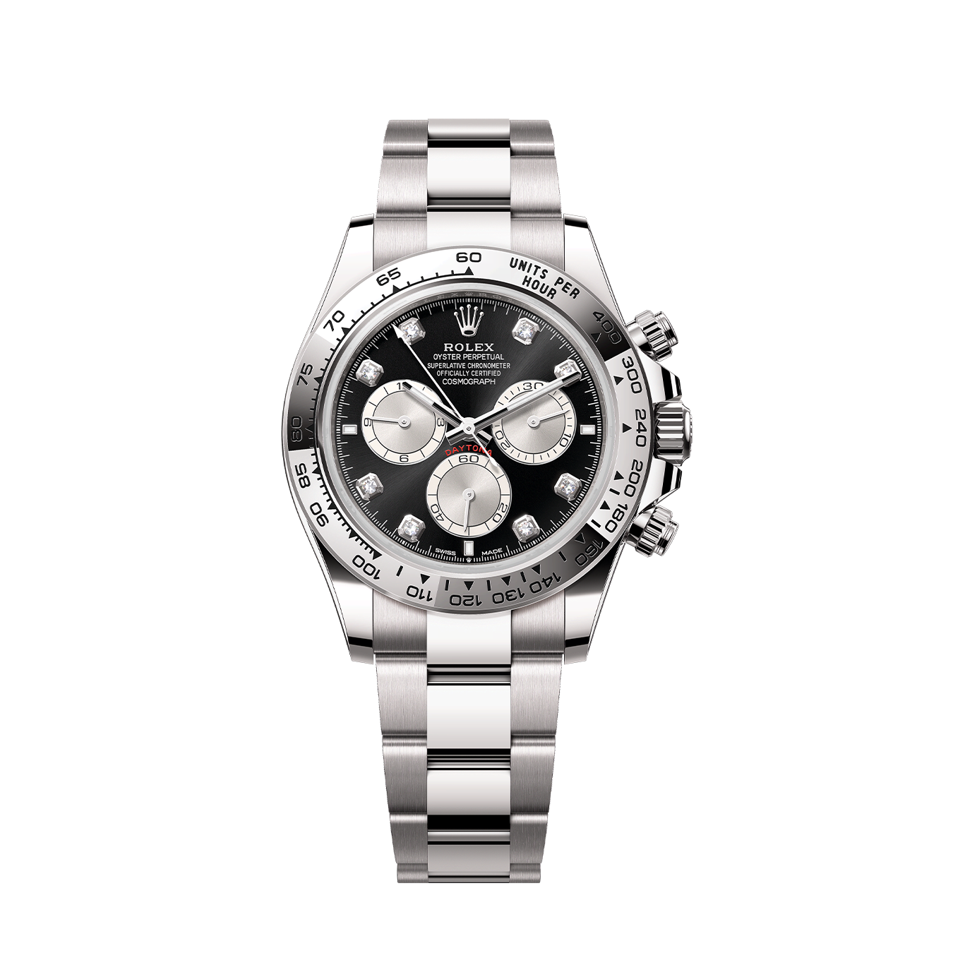 Cosmograph Daytona 40mm, 18k White Gold, Ref# 126509-0002
