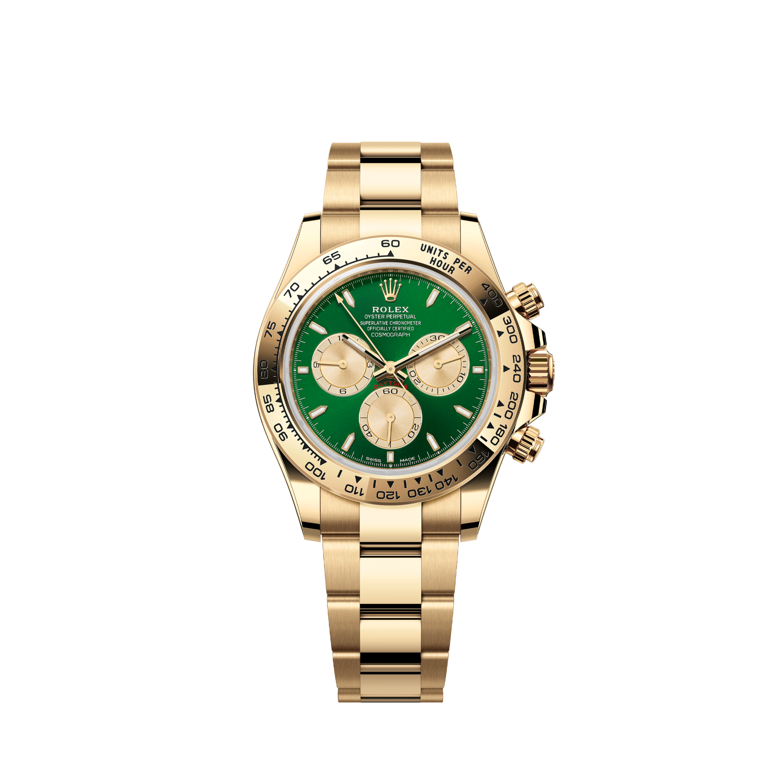 Unworn 2025, Cosmograph Daytona, 40mm, 18k Yellow Gold, Ref# 126508-0008, box & papers