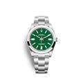 Oyster Perpetual 41 No Date, Oystersteel, 41mm, Oyster, Ref# 124300-0005