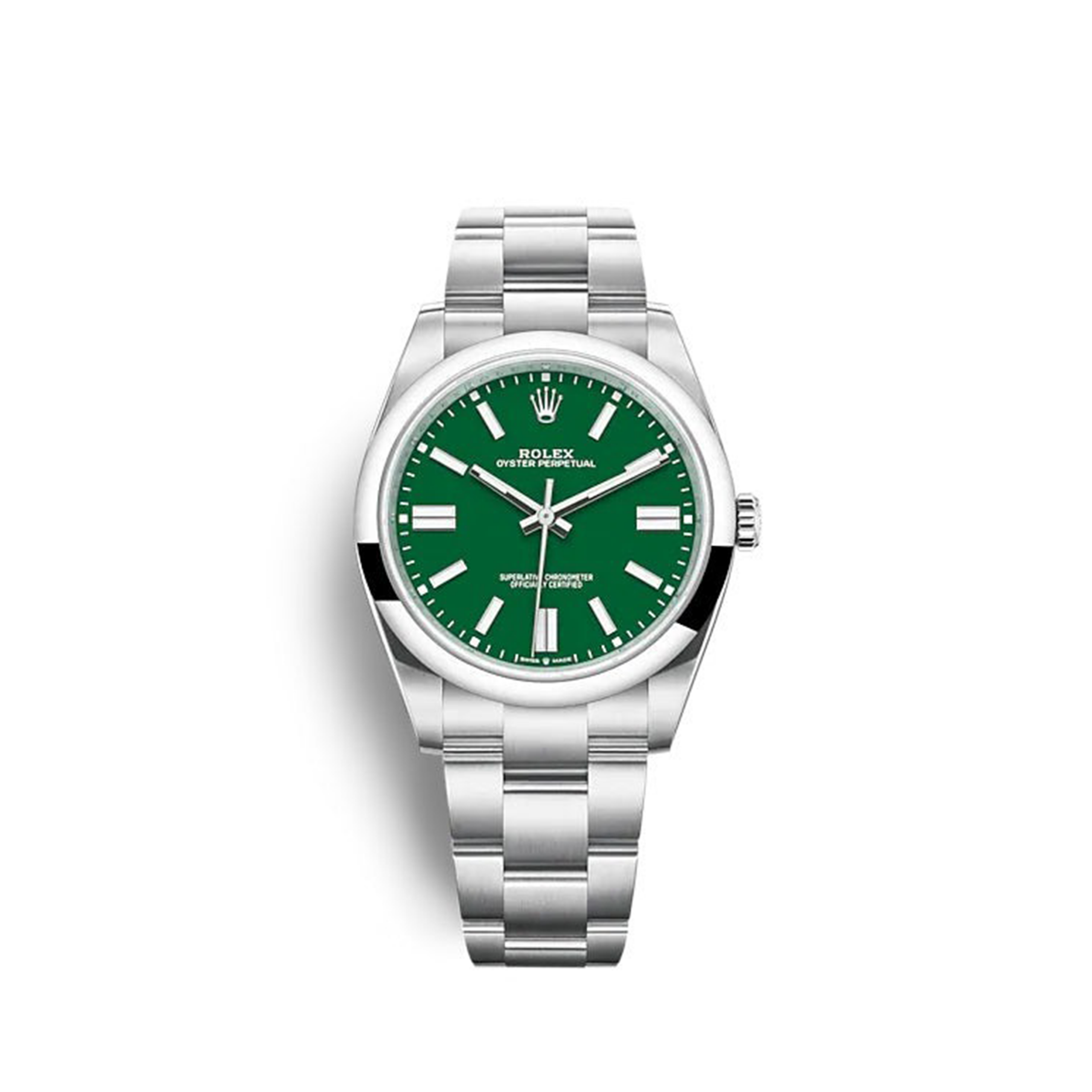 Oyster Perpetual 41 No Date, Oystersteel, 41mm, Oyster, Ref# 124300-0005