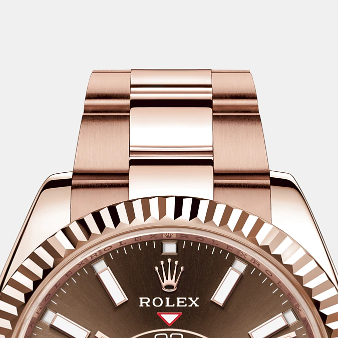 Sky-Dweller 42mm, 18k Everose Gold, Ref# 326935-0006
