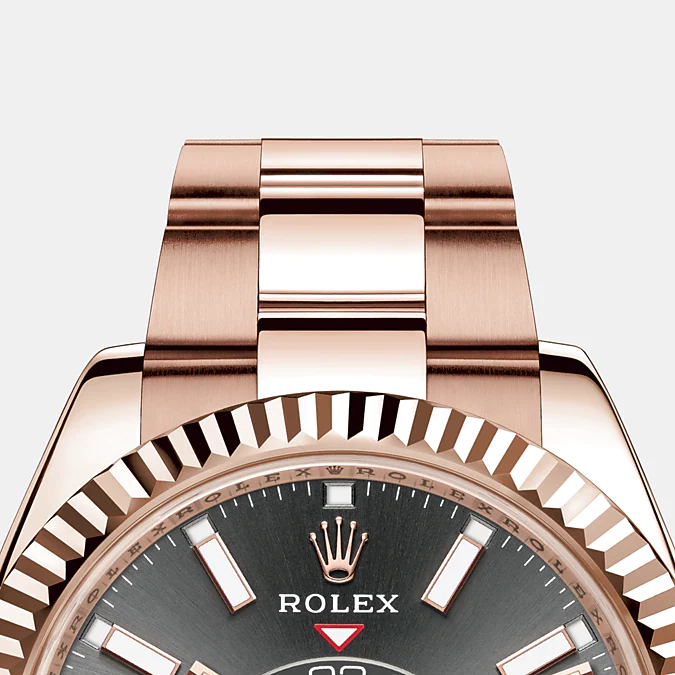 Sky-Dweller 42mm, 18k Everose Gold, Ref# 326935-0007