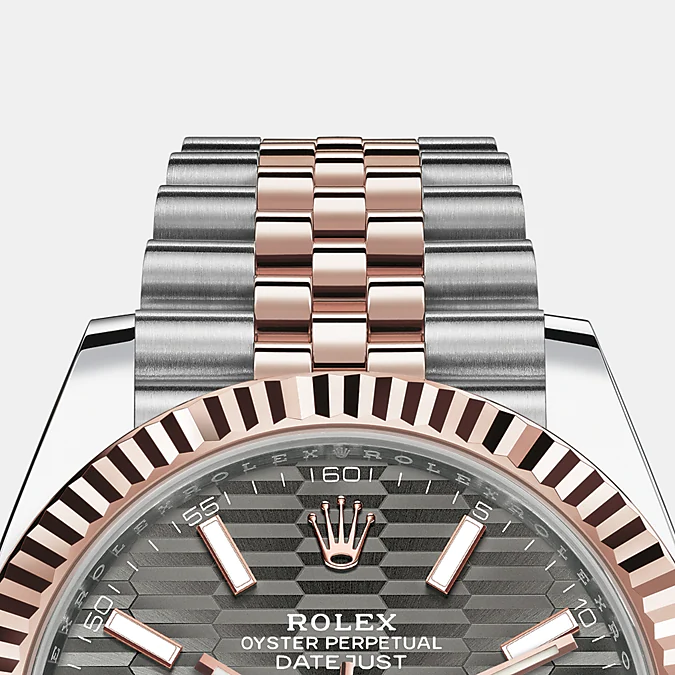 Datejust 41mm, Oystersteel and 18k Everose Gold, Ref# 126331-0020