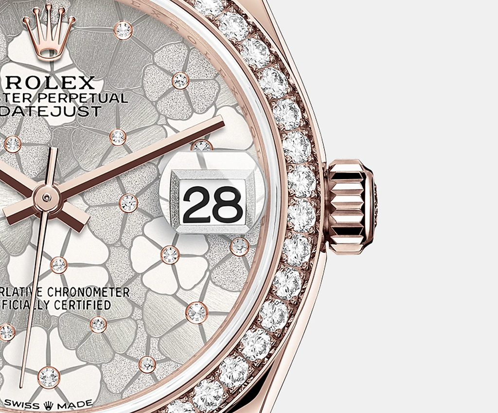 Datejust 31mm, 18k Everose Gold and Diamonds, Ref# 278285rbr-0036