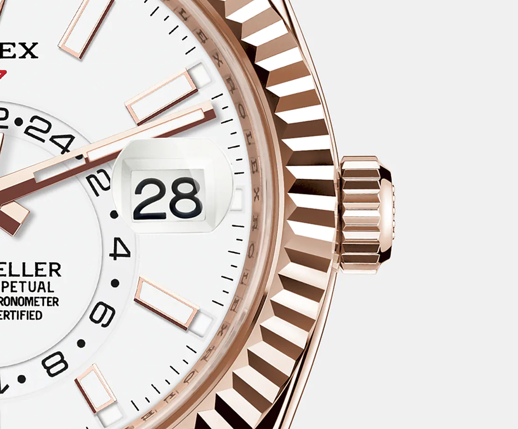 Sky-Dweller 42mm, 18k Everose Gold, Ref# 326935-0005