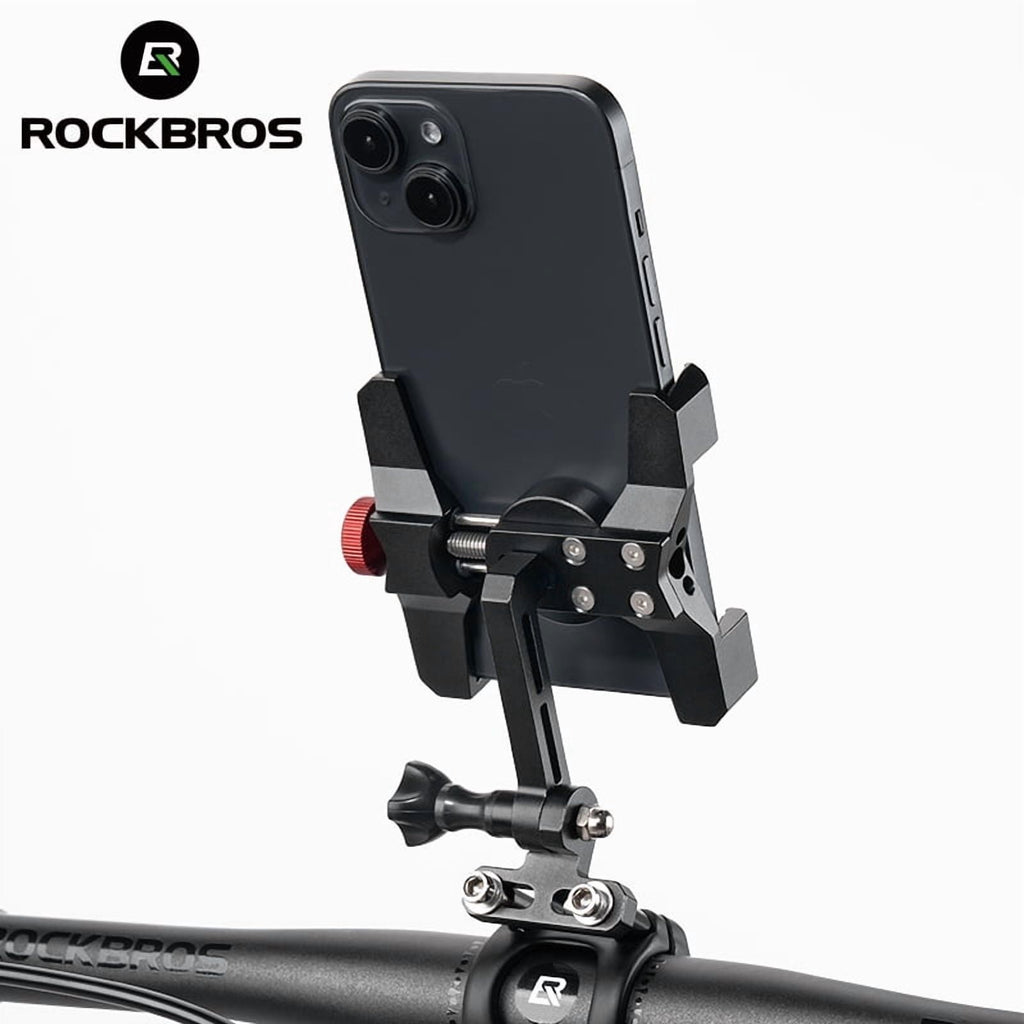 ROCKBROS Aluminum Adjustable Cycling Phone Holder - image 8
