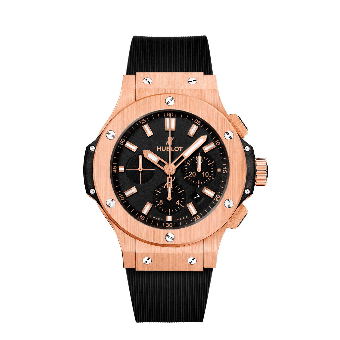 Big Bang, Gold Chronograph, 18k Rose Gold, 44 mm, Ref# 301.RX.1180.RX