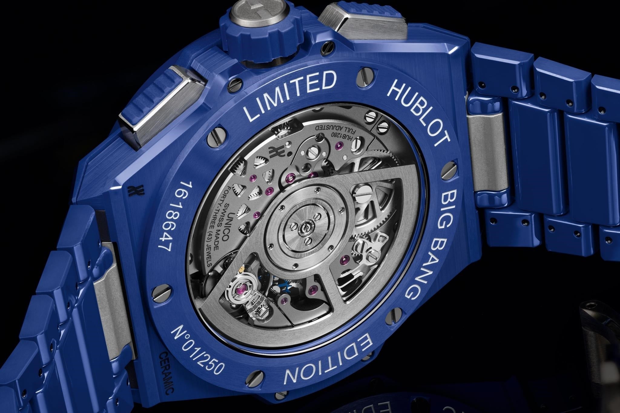 Big Bang Integrated Blue Indigo Ceramic Ref# 451.EX.5129.EX