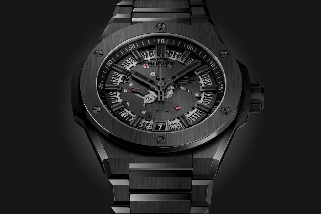Big Bang INTEGRATED TIME ONLY ALL BLACK Ref# 456.CX.0140.CX