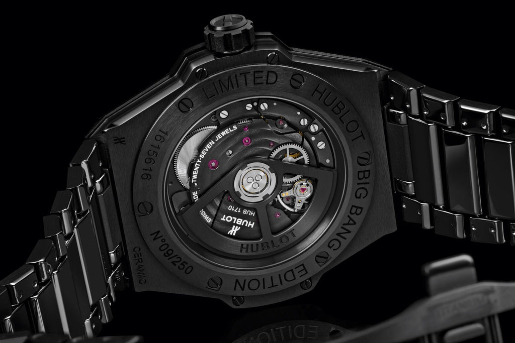 Big Bang INTEGRATED TIME ONLY ALL BLACK Ref# 456.CX.0140.CX