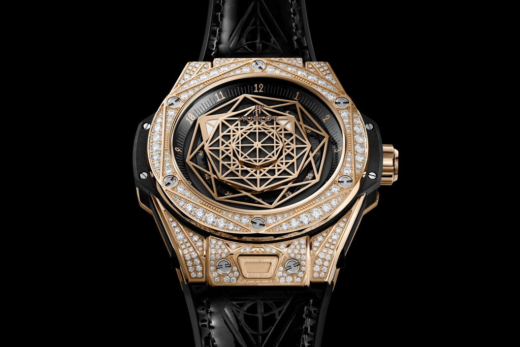 Big Bang SANG BLEU KING GOLD PAVÉ Ref# 465.OS.1118.VR.1704.MXM18