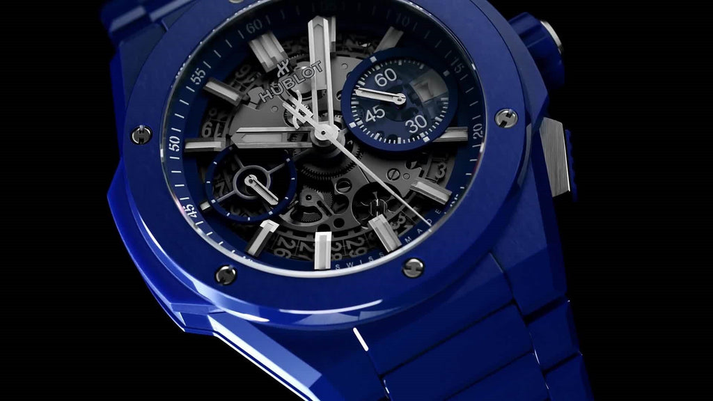 Big Bang Integrated Blue Indigo Ceramic Ref# 451.EX.5129.EX